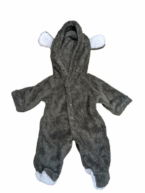 Šedé teplé dupačky pro kluky secondhand