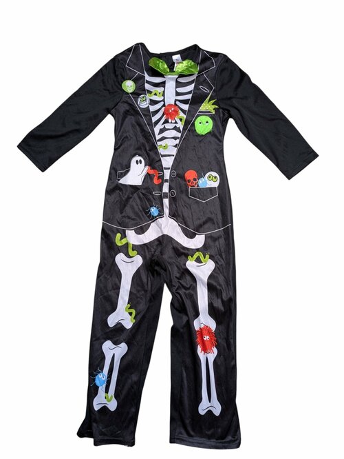 Halloweenské oblečení kostlivce pro kluky secondhand TU