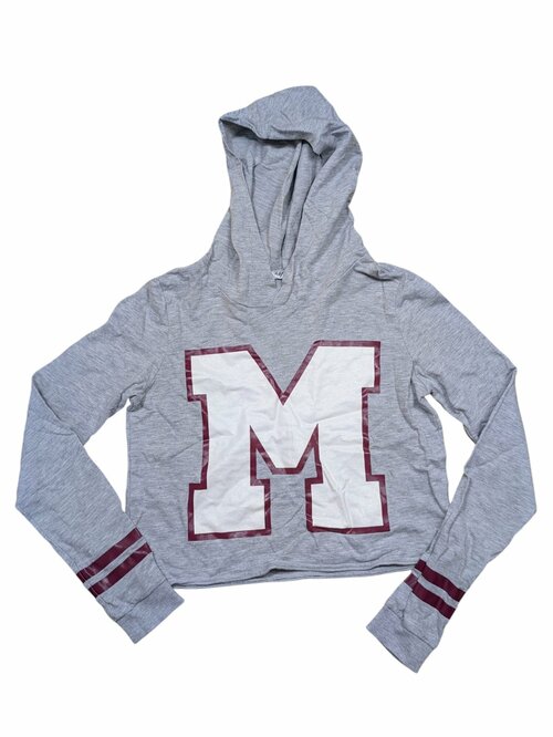 Šedá mikina s obrázkem pro holky secondhand H&M