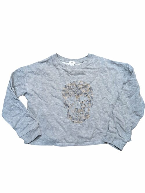 Šedá mikina slabá s obrázkem pro holky secondhand River Island