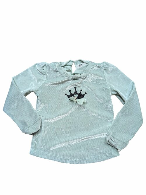 Zelinkavé triko pro holky secondhand Peppermint