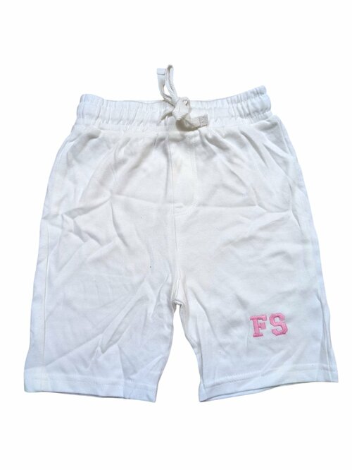 Bílé kraťasy s nápisem pro holky secondhand 