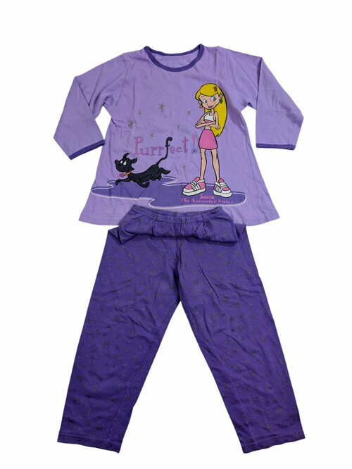 Fialový komplet pro holky