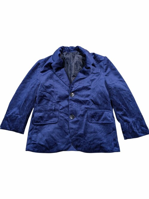 Semišové modré sako pro kluky secondhand