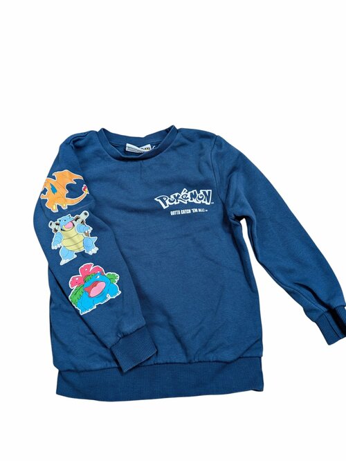 Tmavě modrá mikina pro kluky Pokemon secondhand