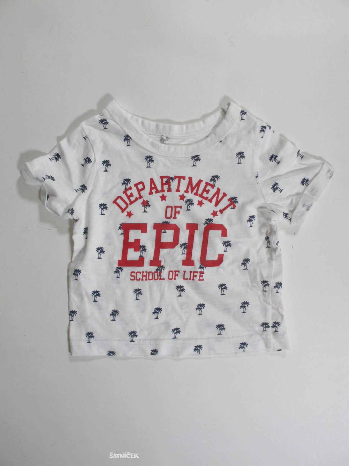 Triko  pro děti  s palmami secondhand