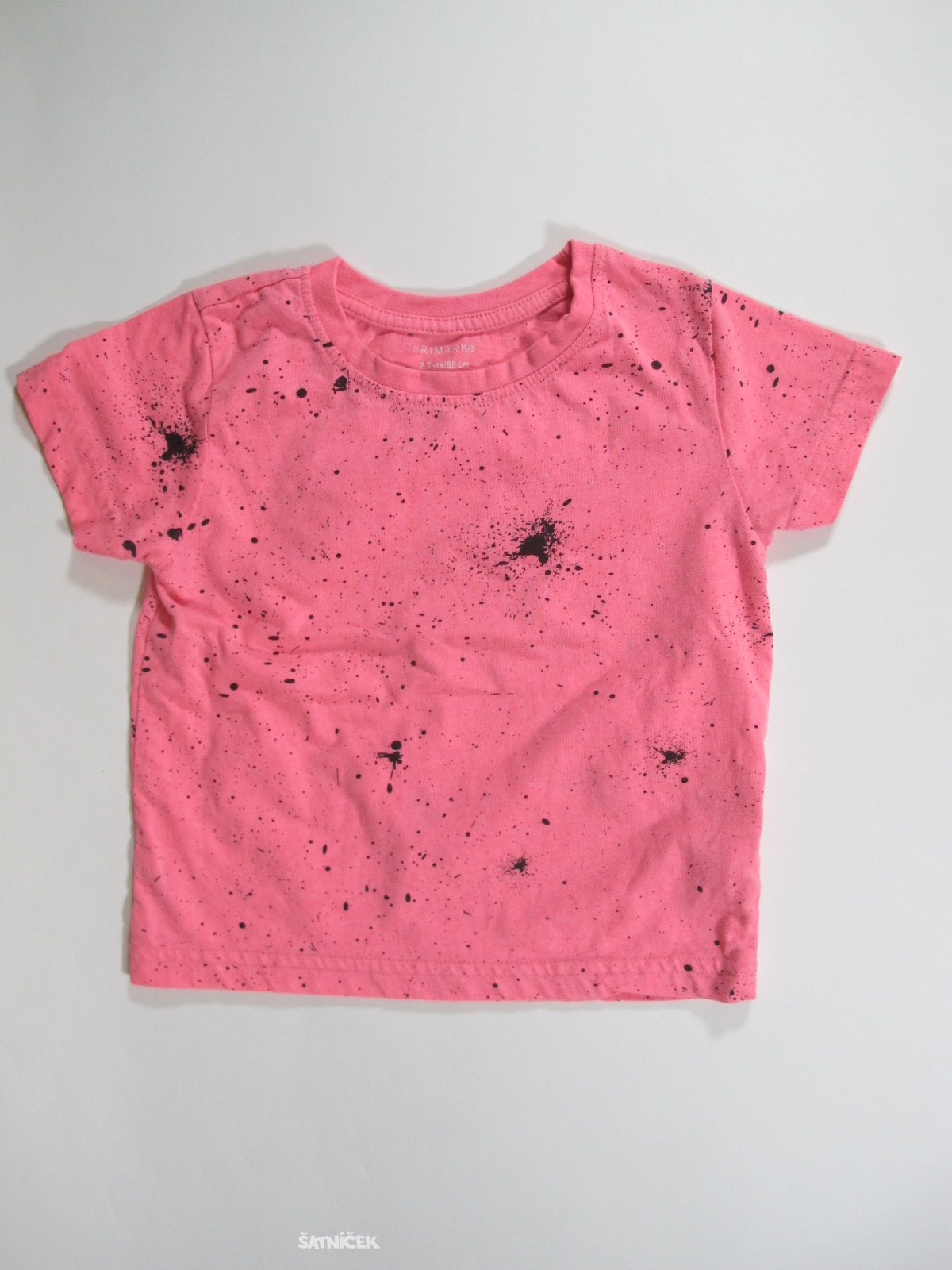 Růžovo červné  triko pro kluky  secondhand