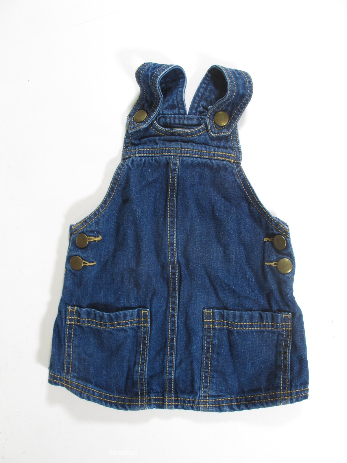 Džínová šatovka pro holky modrá secondhand