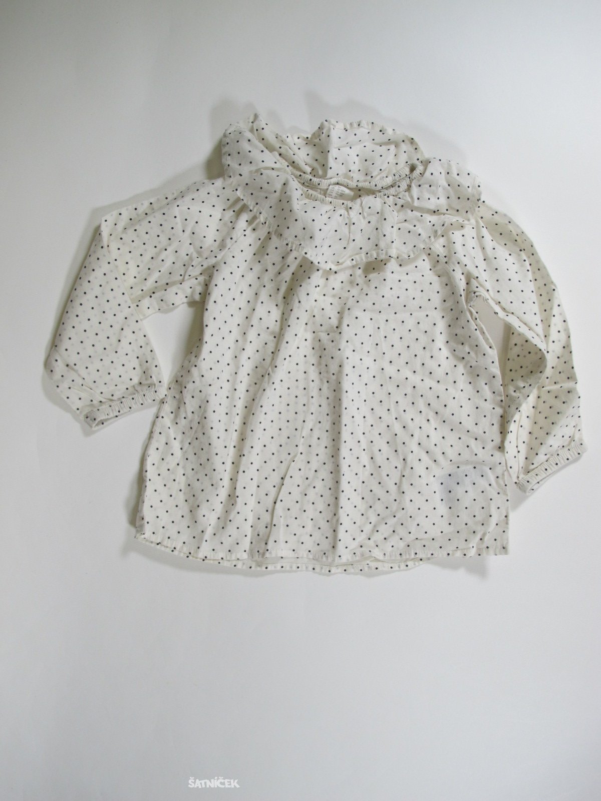 Puntíkovaná halenka pro holky  secondhand