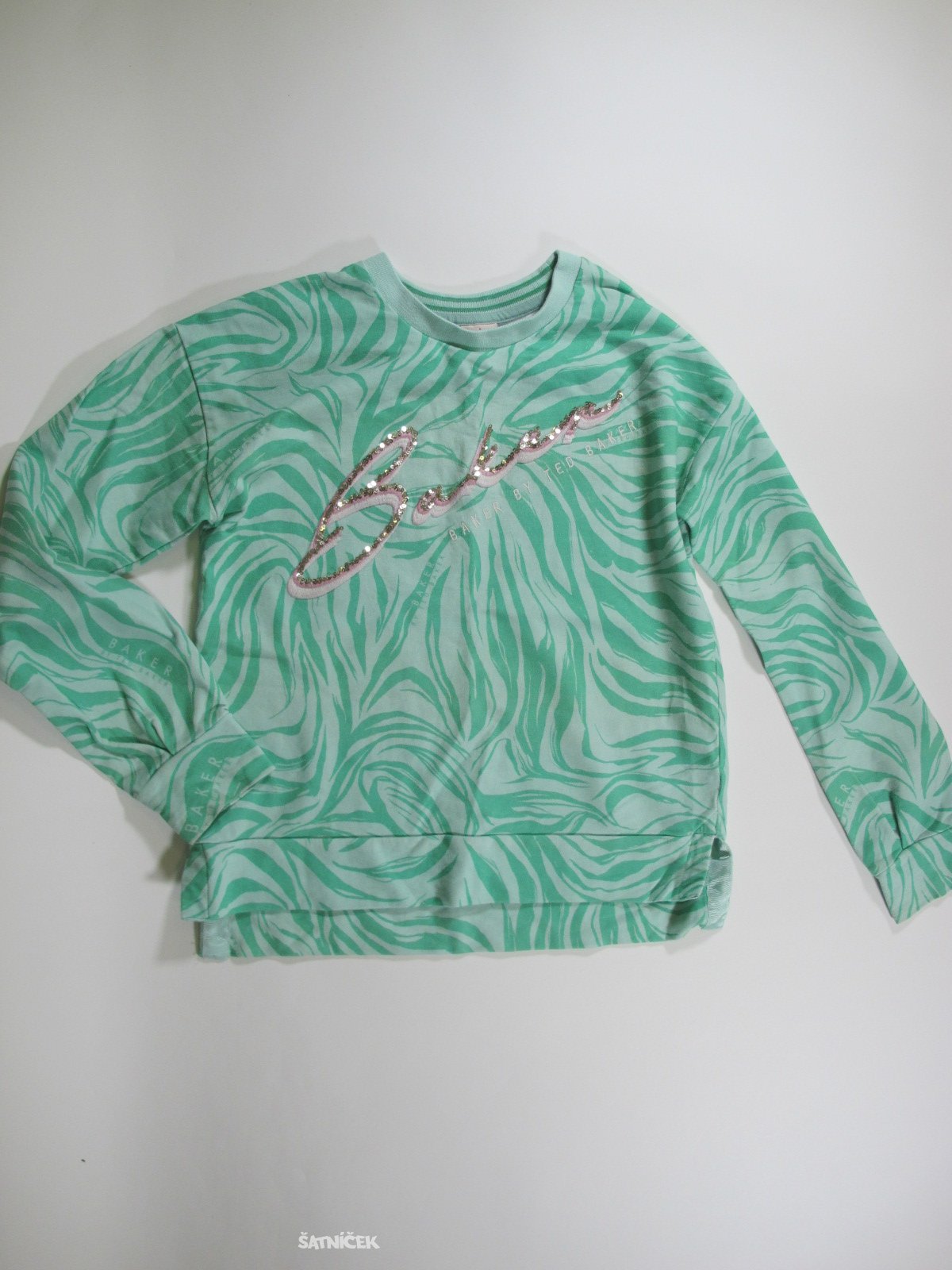 Mikina zelená pro holky secondahnd