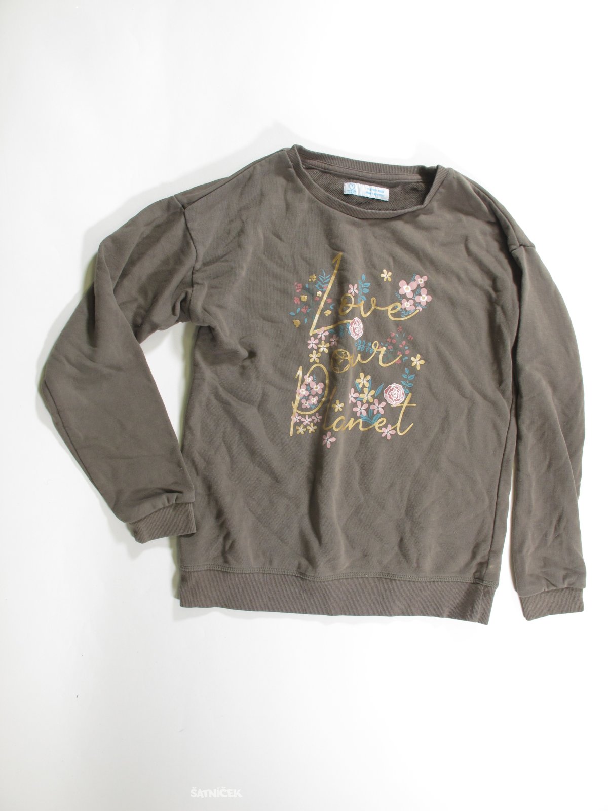 Mikina pro holky zelená secondhnad