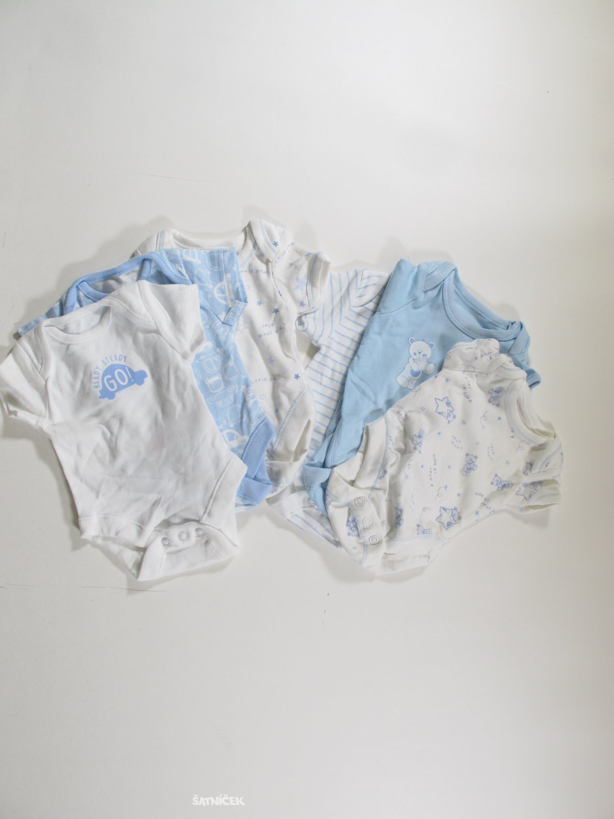 6x body pro kluky bílo modré  na 2,3 kg outlet 