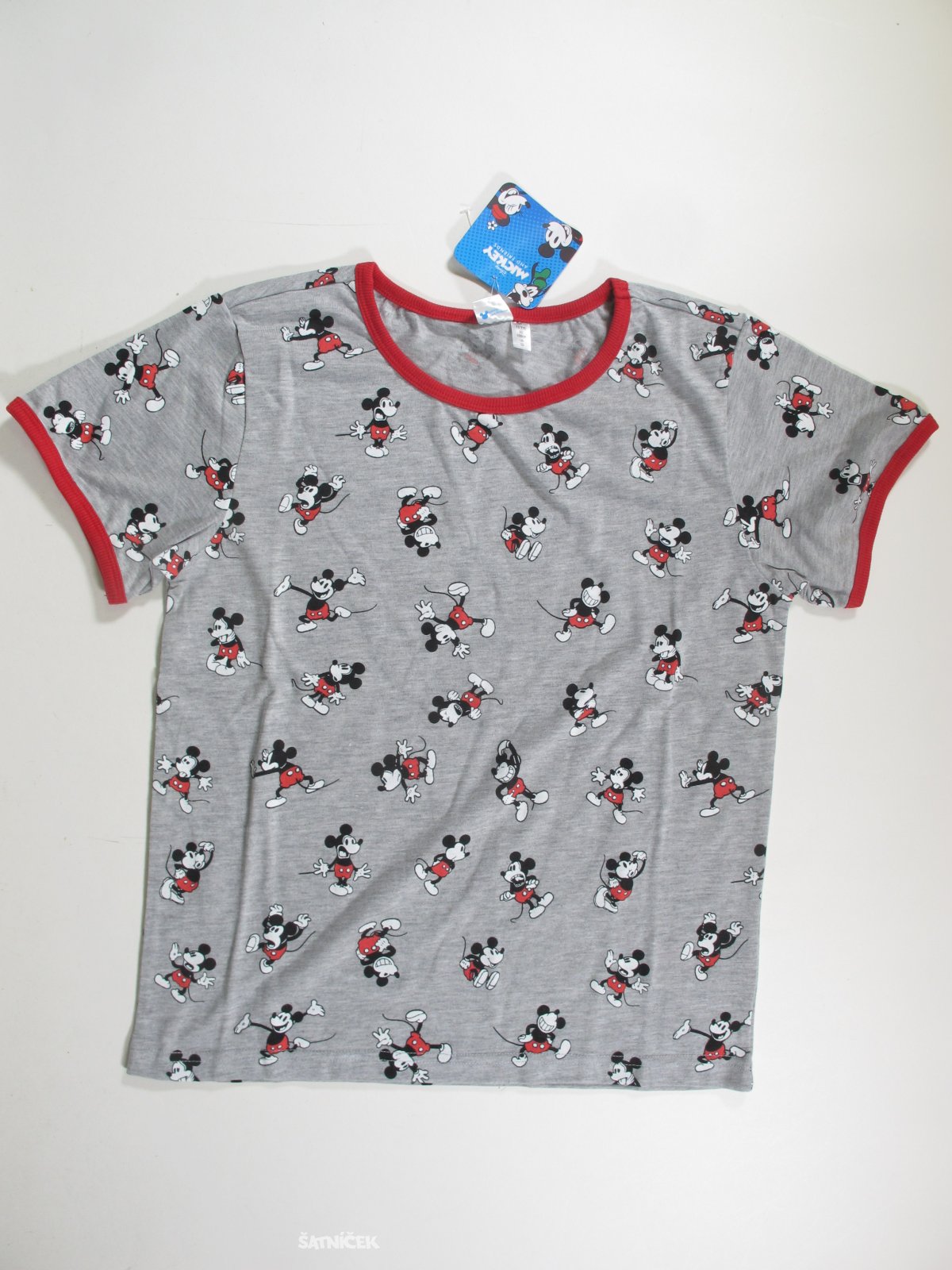 Triko pro kluky šedo červené outlet 