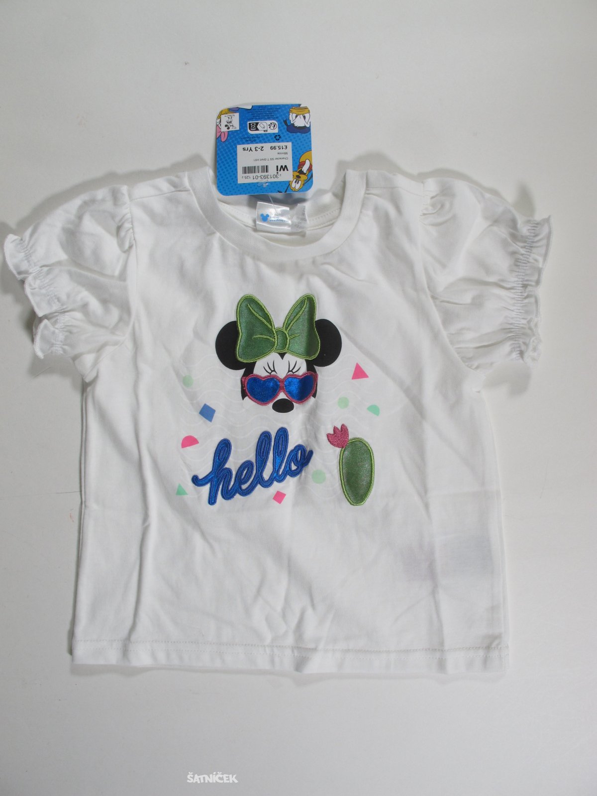 Triko pro holky  bílé outlet 