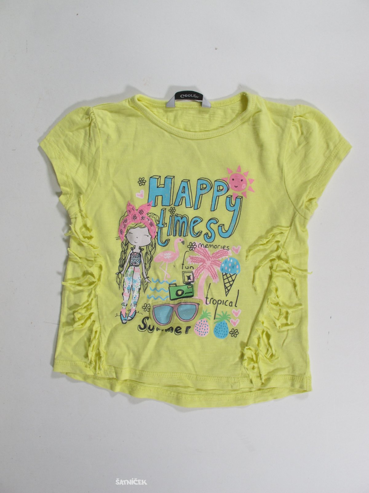 Triko pro holky žluté  secondhand