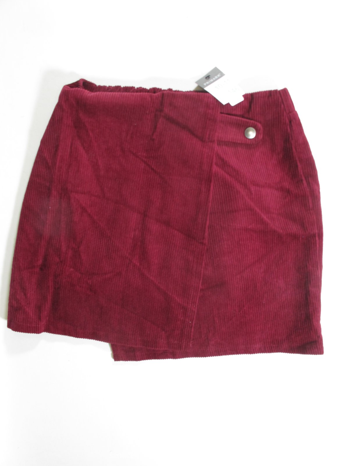 Manžestrová sukně pro holky vínová  outlet 