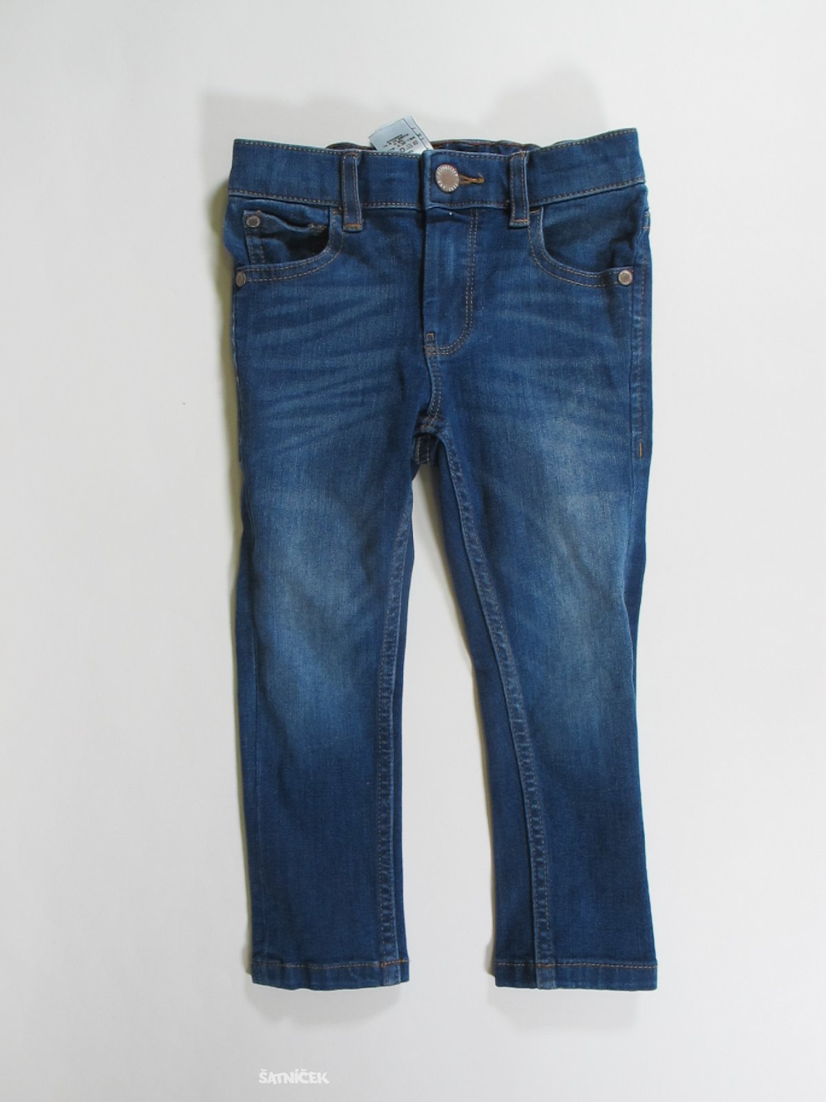 Džínové kalhoty pro kluky modré secondhand