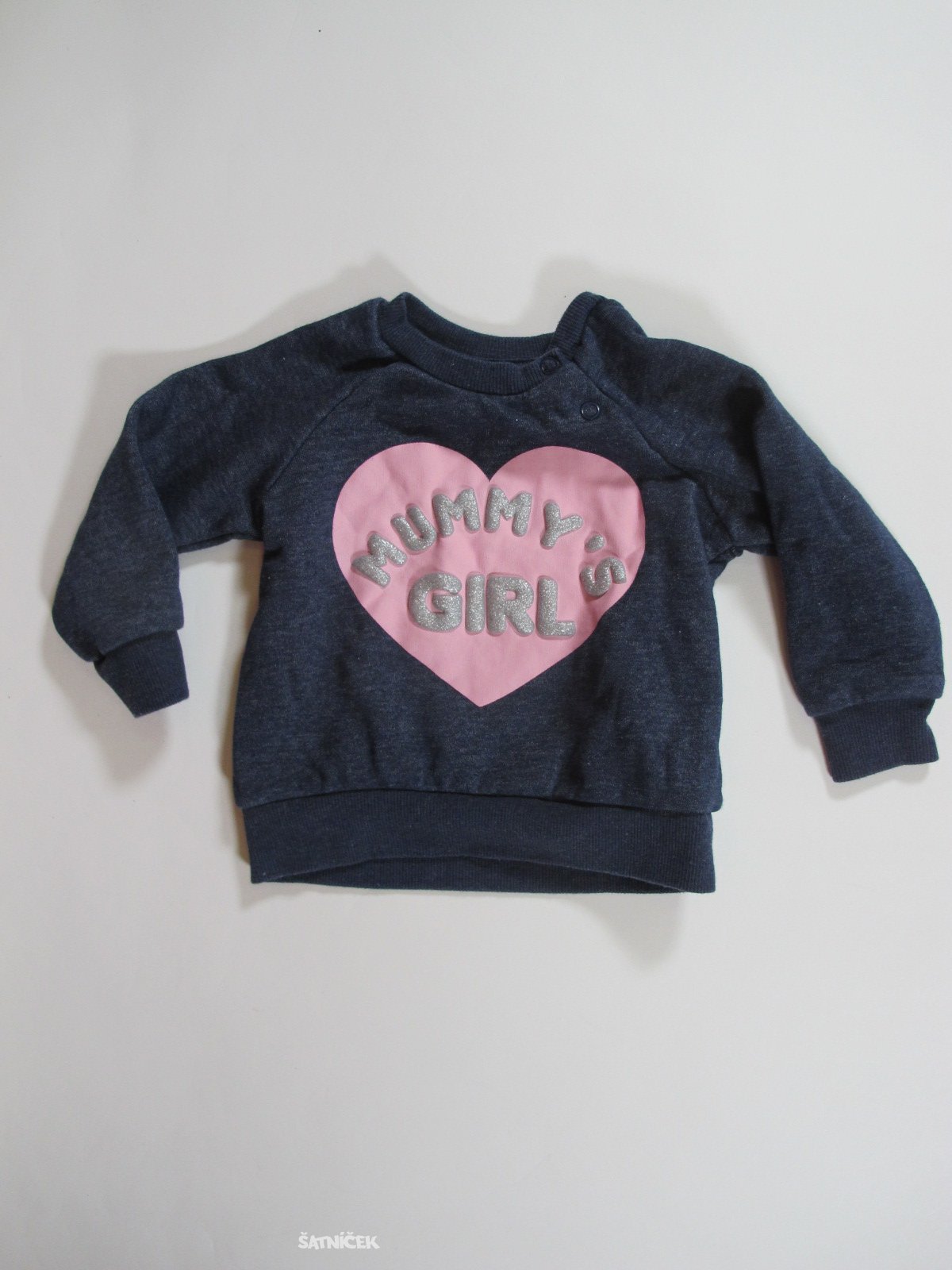 Mikina pro holky  modrá secondhand