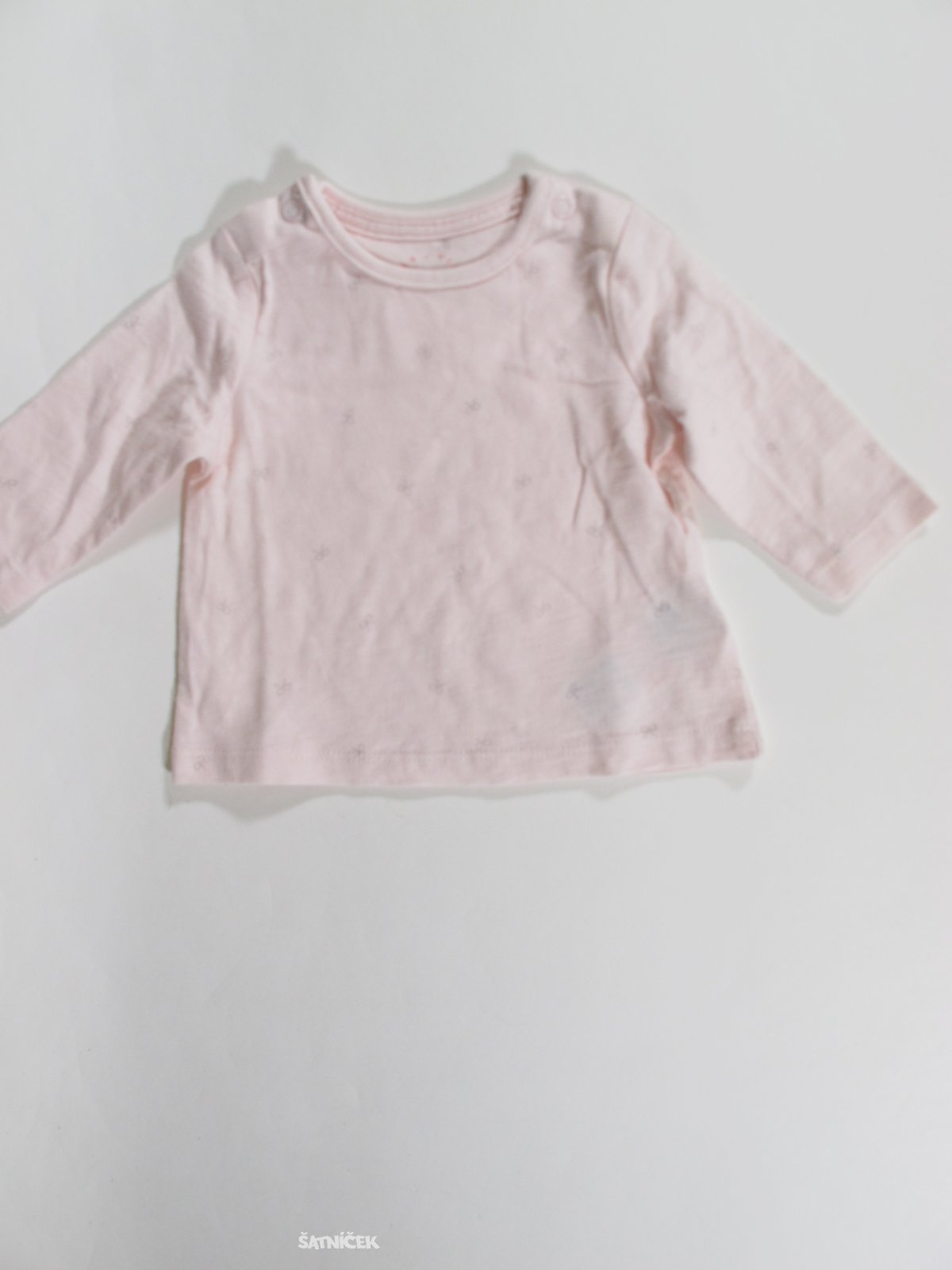 Triko dl.rukáv pro holky růžové secondhnad