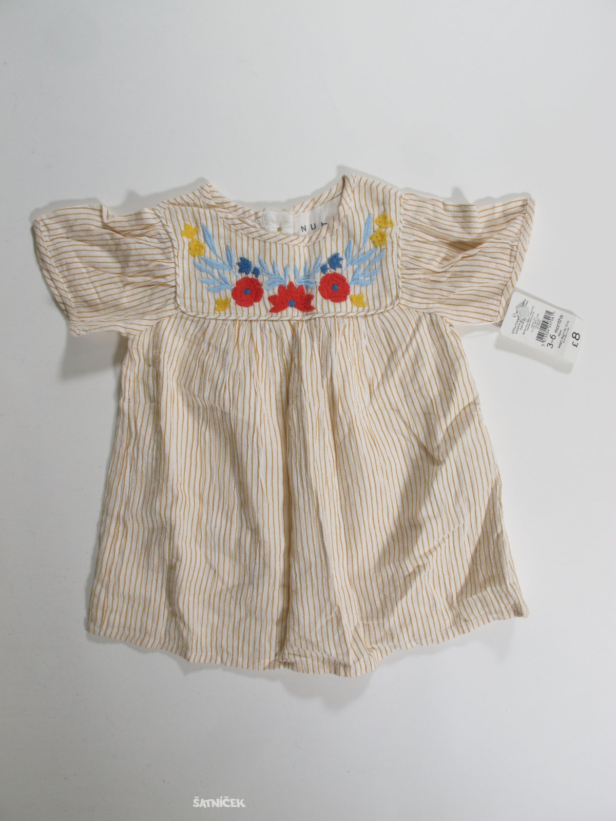 Šaty s pruhem pro holky outlet 