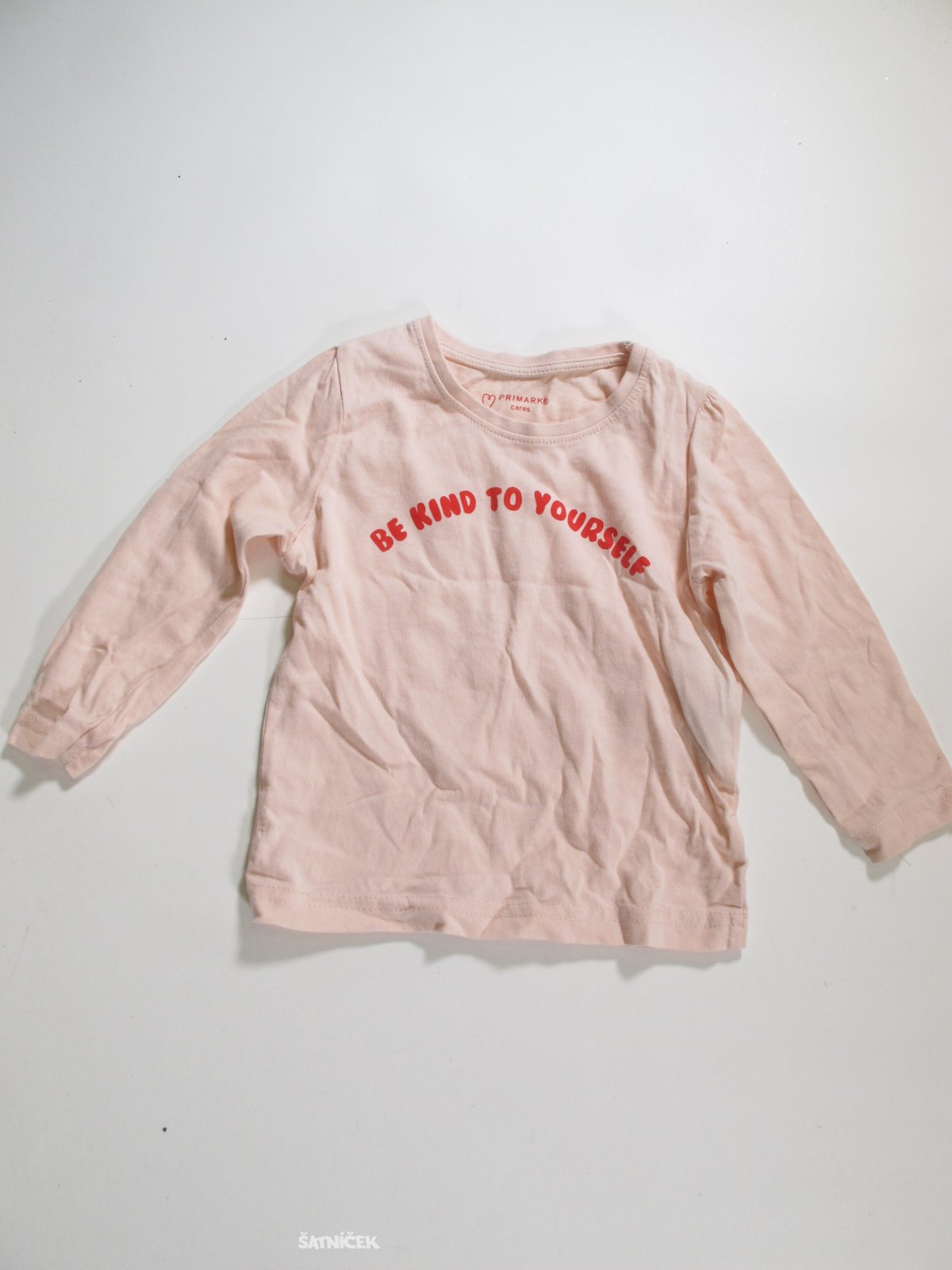 Triko dl.rukáv pro holky růžové secondhnad