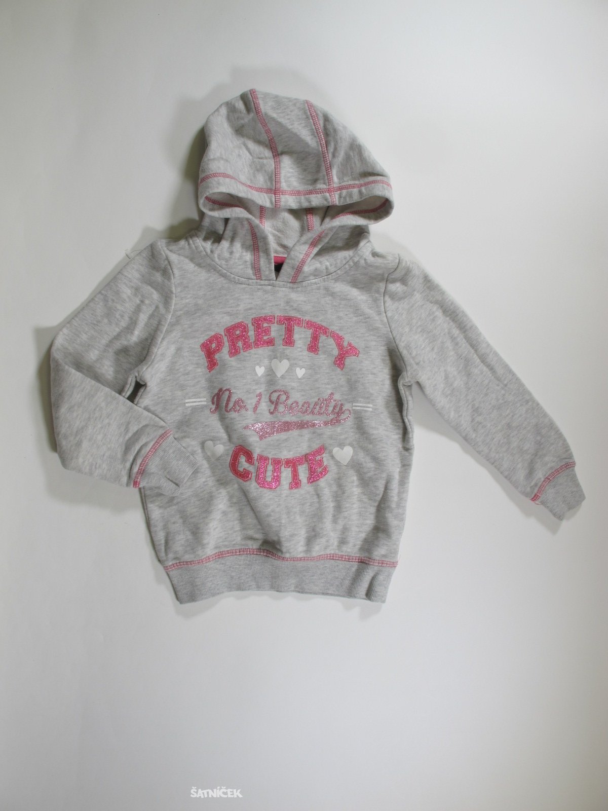 Mikina  pro holky šedá secondhand