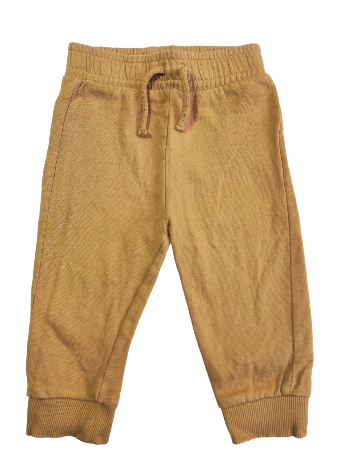 Tepláky hnědé pro kluky secondhand