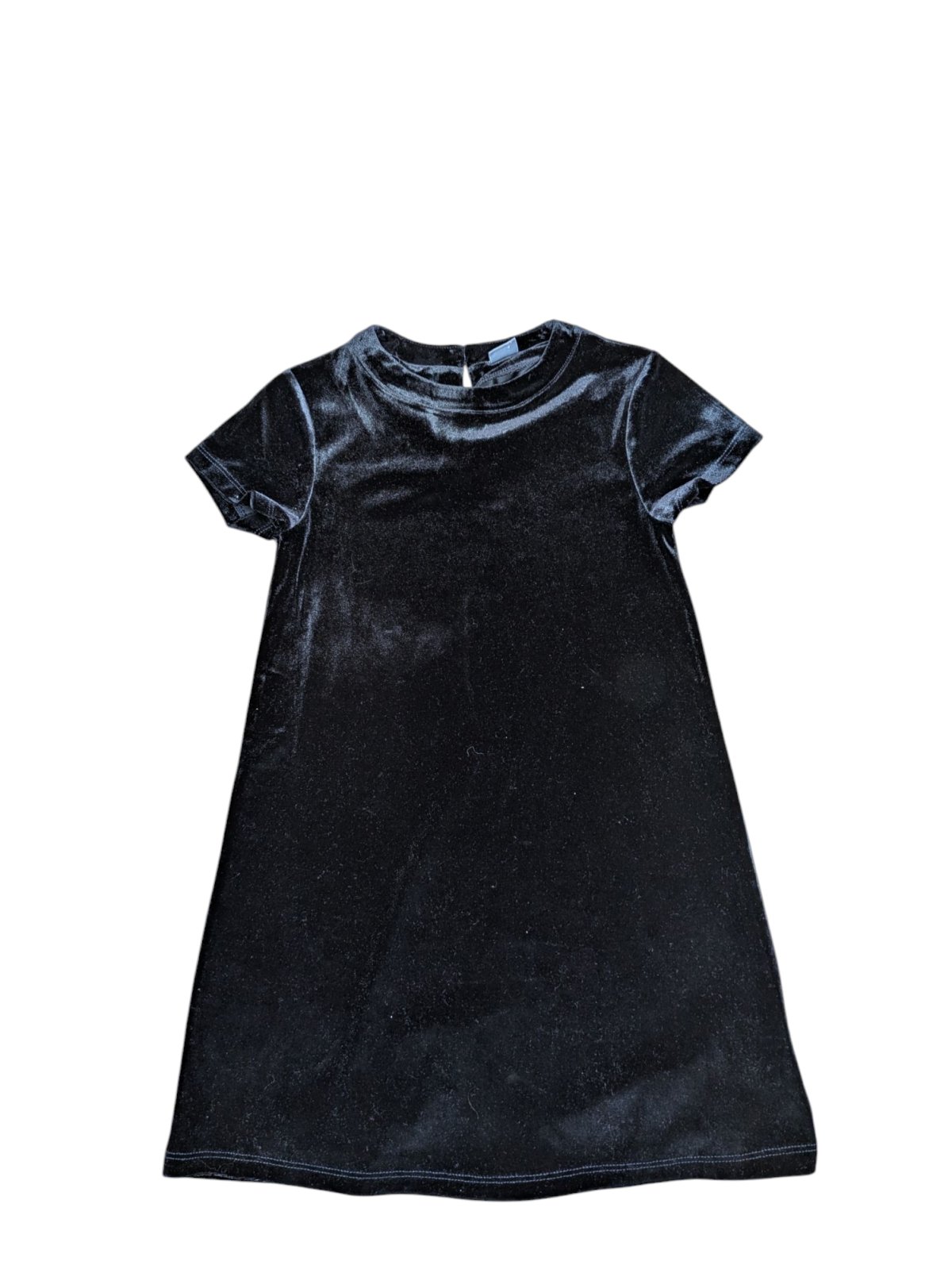 Černé semišové šaty secondhand