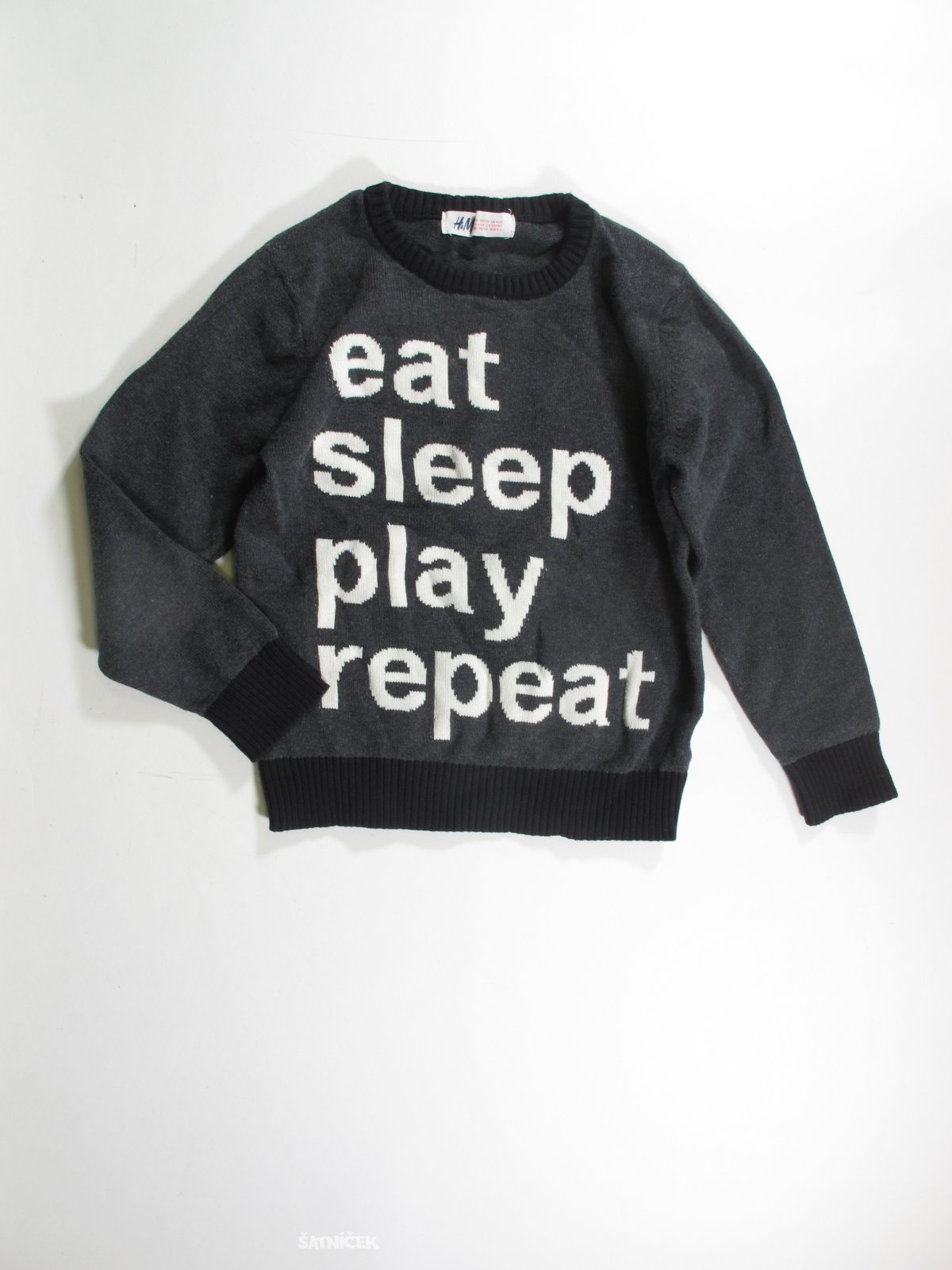 Šedý  svetr pro kluky secondhand