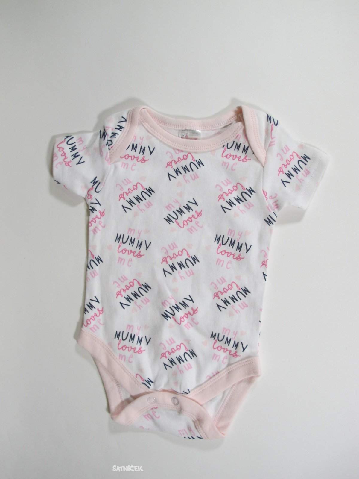 Body pro  holky bílo růžové   secondhand