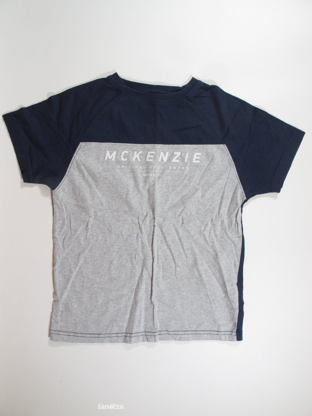 Modro šedé  triko pro kluky secondhand