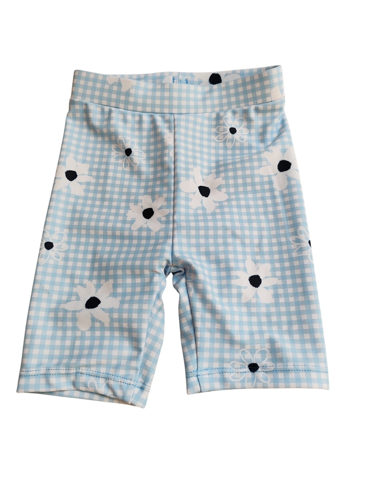 Kostkované elasťáky s obrázky pro holky secondhand George