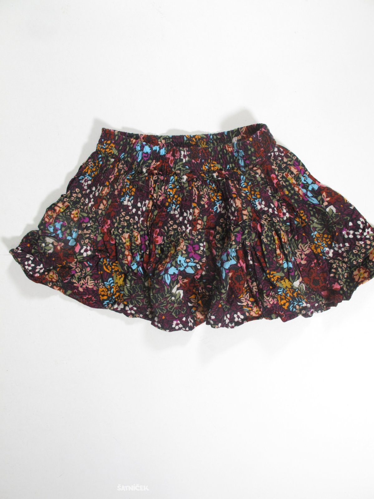 Sukně pro holky s kytkami secondhand