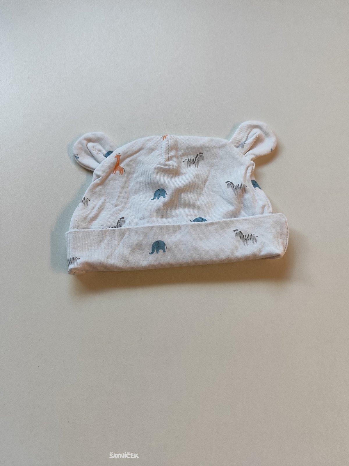 Čepička s ouškama pro děti secondhand