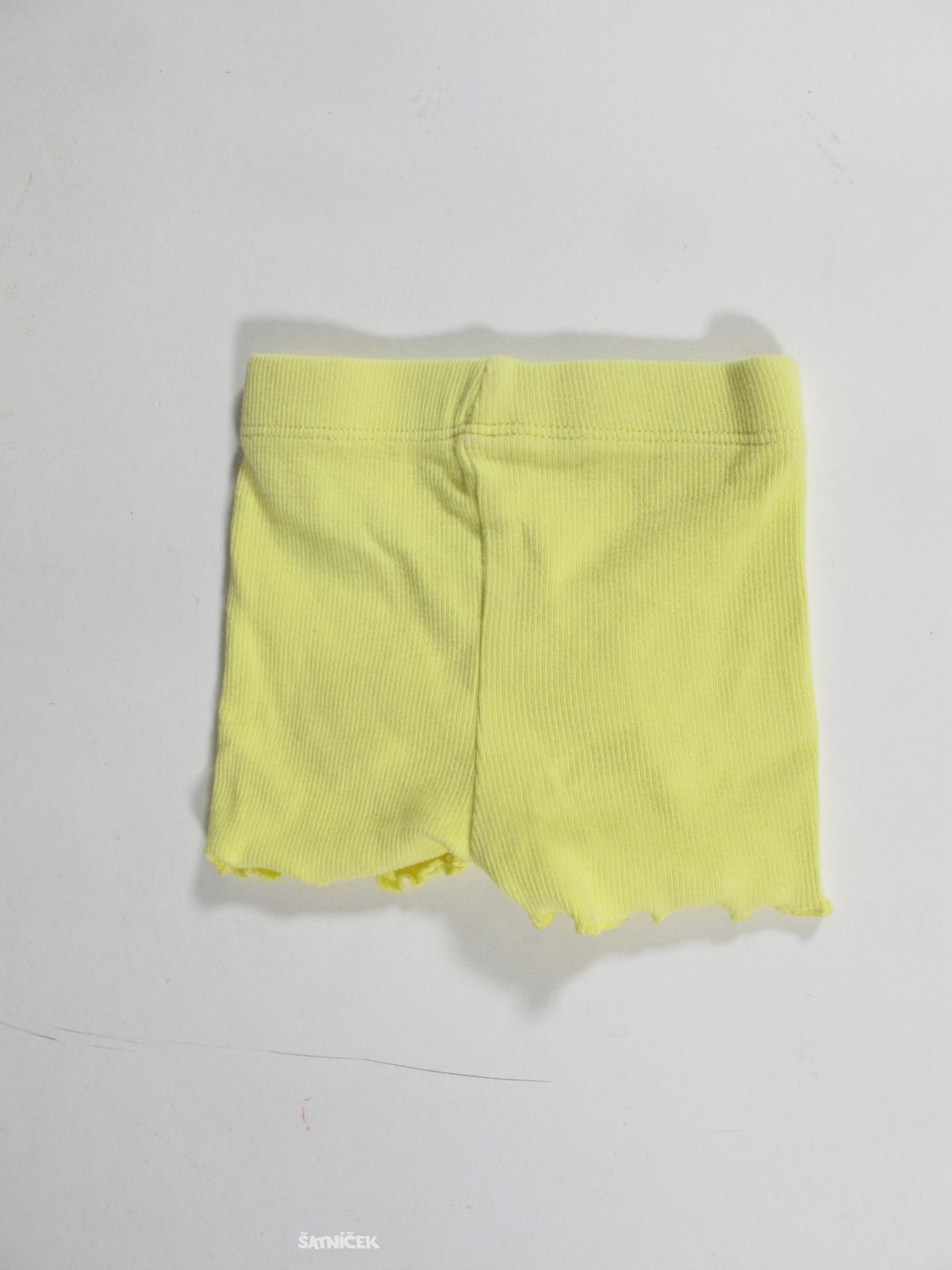 Kratasy pro holky žluté secondhand