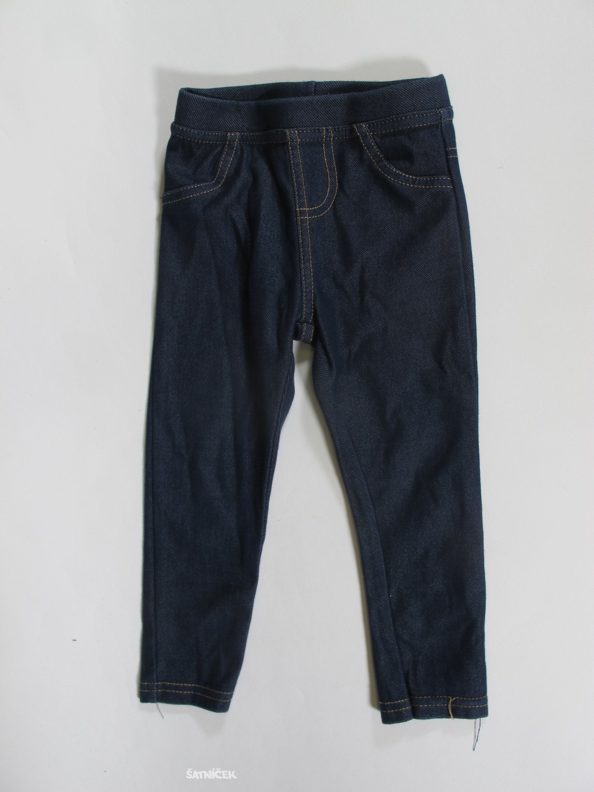 Elastáky pro holky modré secondhand