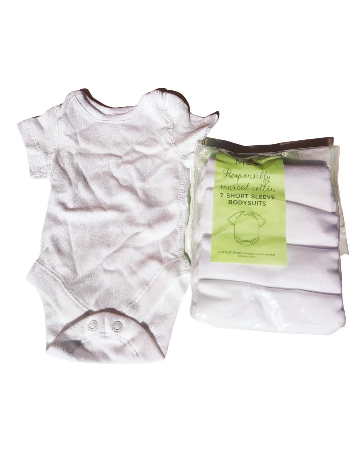 Set bílých body 5 kusů outlet M&S