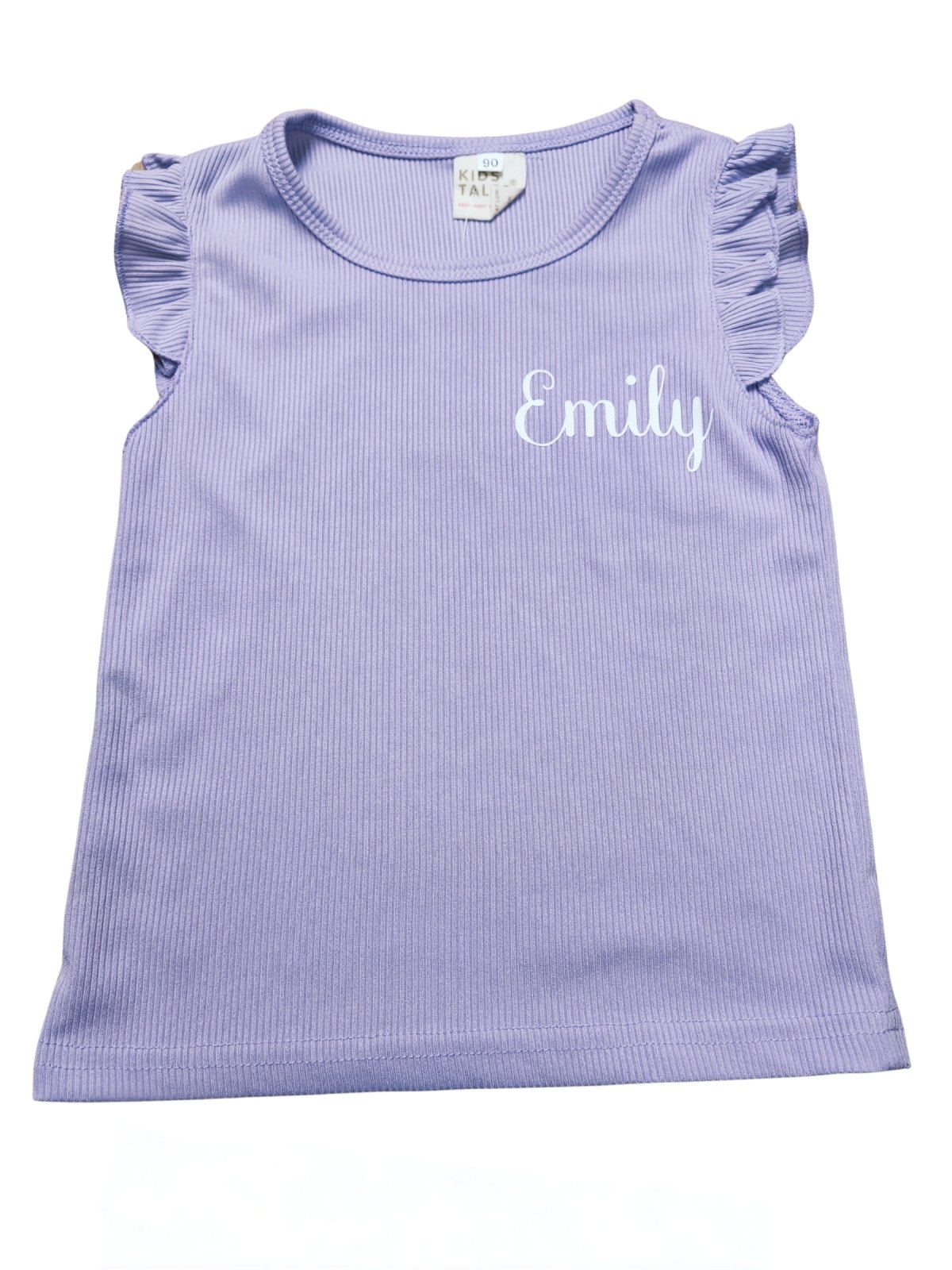 Fialové elastické triko pro holky outlet Kids Tales