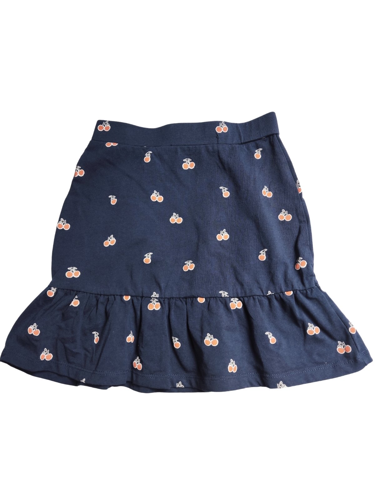 Tmavá sukně s třešněmi pro holky secondhand George