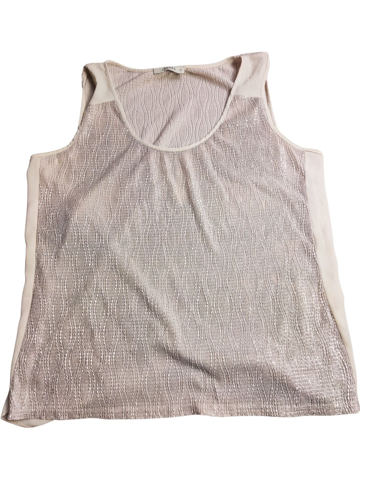 Růžové tílko pro dámy secondhand Oasis