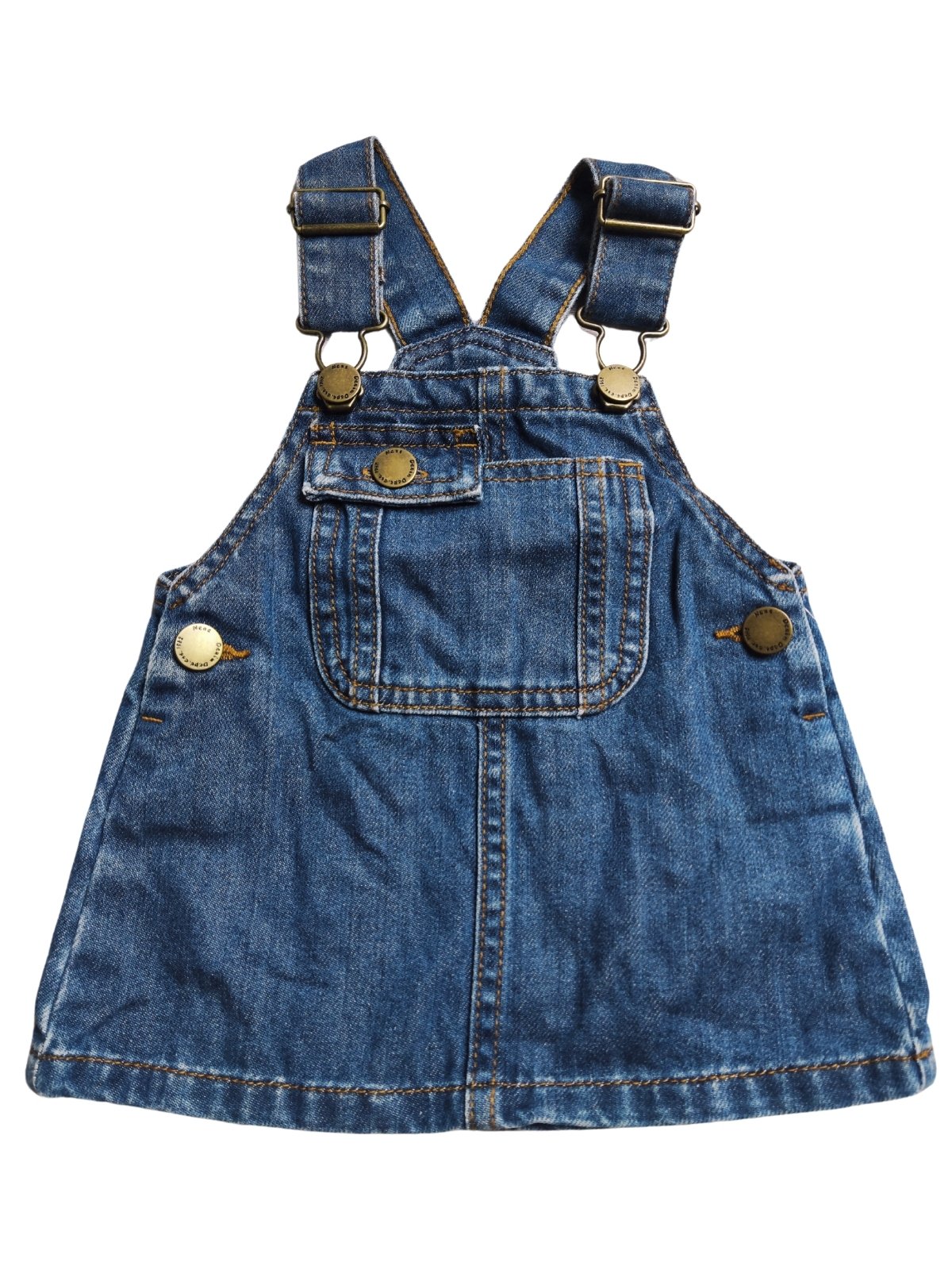 Džínový topík pro holky secondhand Next