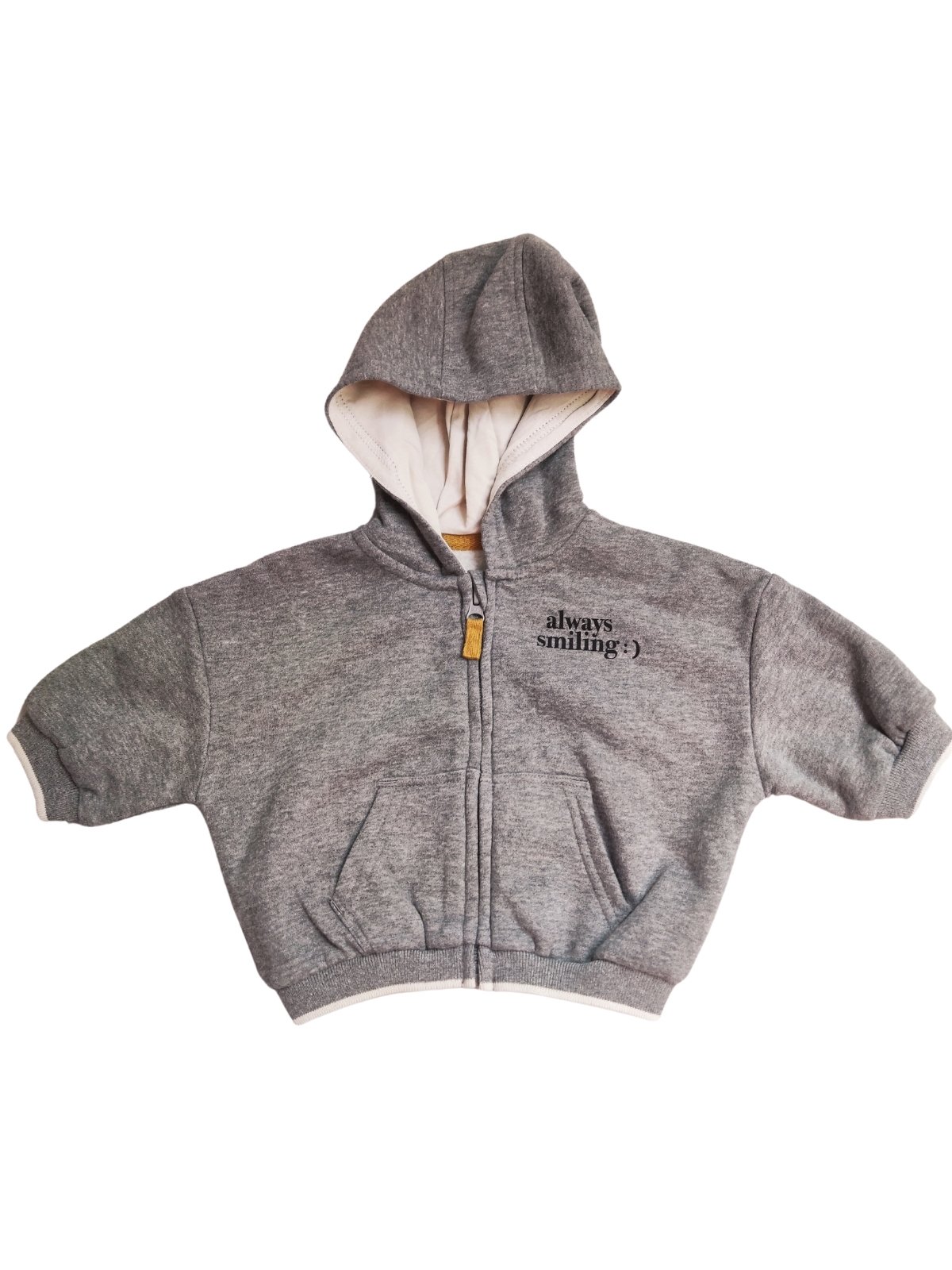 Šedá mikina s kapucí pro kluky outlet George