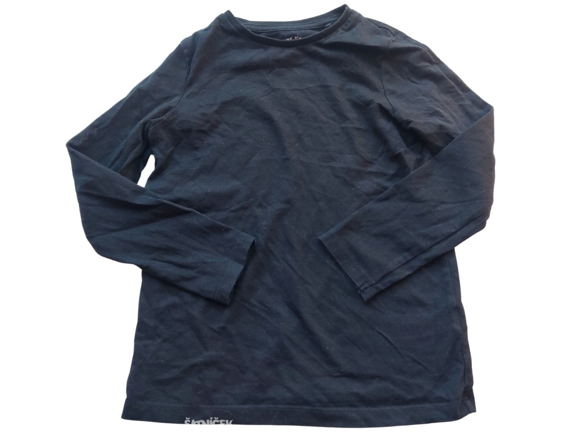 Černé triko s dlouhým rukávem pro holky F&F