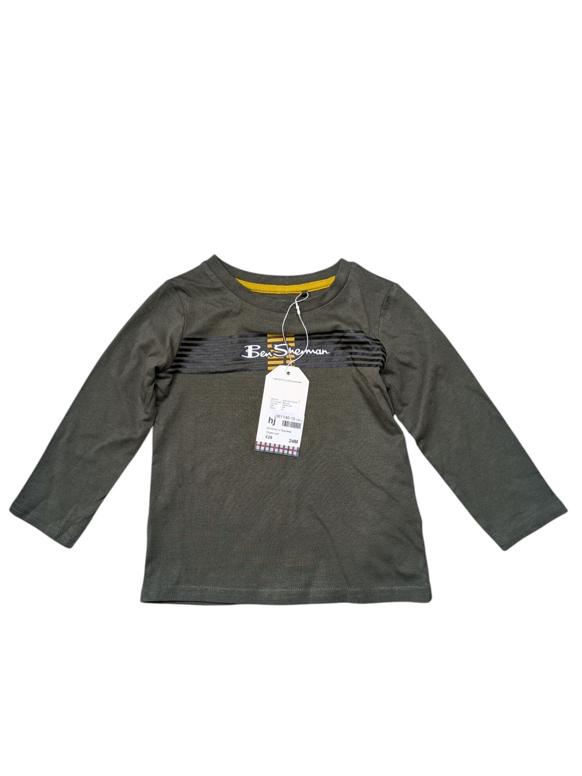 Zelené triko s dlouhým rukávem pro kluky outlet