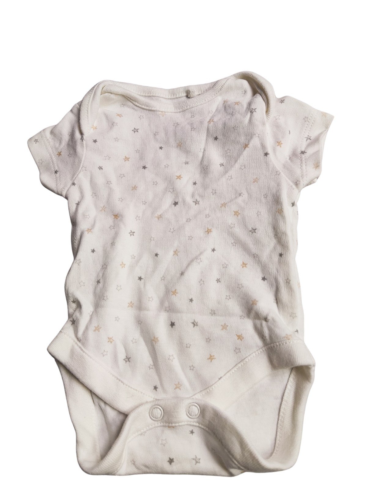 Bílé body s hvězdičkami krátký rukáv secondhand Next