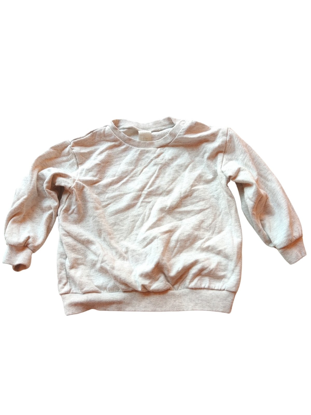 Jarní mikina šedá pro holky secondhand H&M