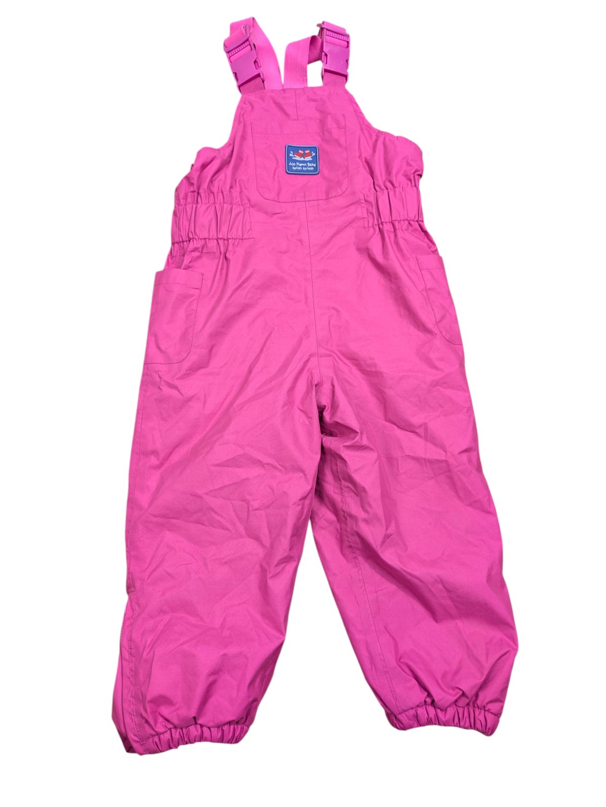 Růžové oteplováky na hory s kšandami pro holky secondhand secondhand JoJo Maman Bébé