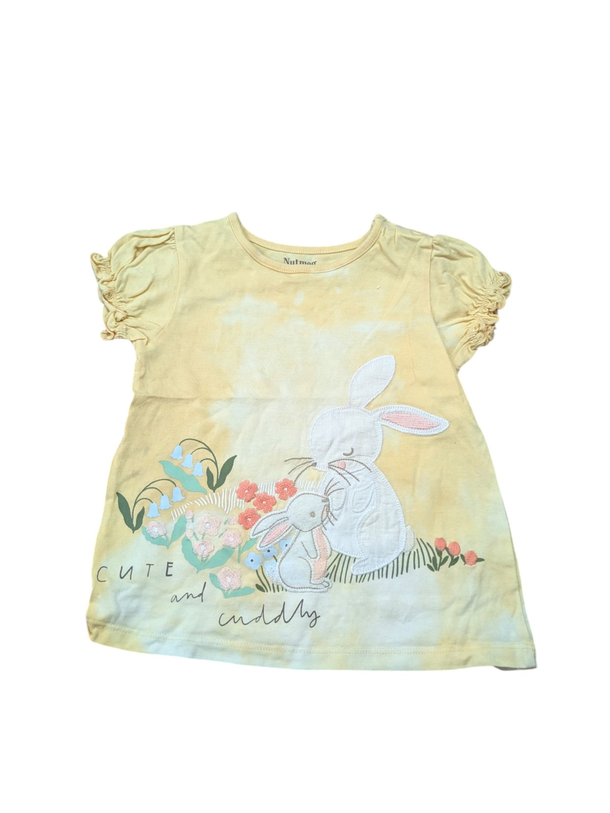 Žluté tričko s králíčky pro holky secondhand  secondhand Nutmeg