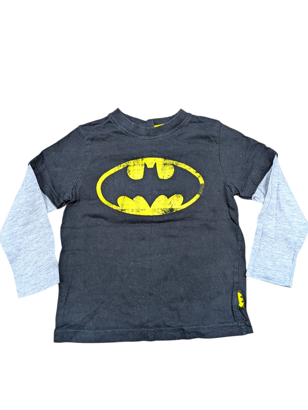 Černé triko s dlouhým rukávem pro kluky Batman secondhand secondhand -