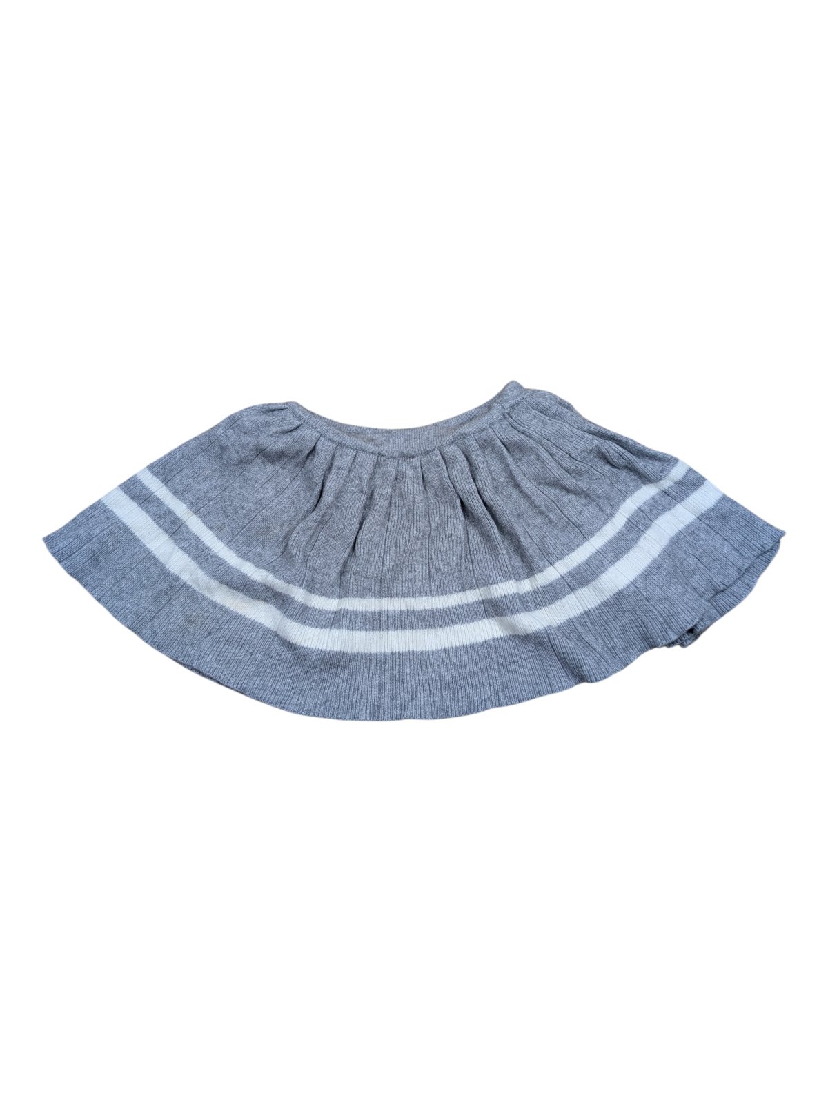 Šedo-bílá sukně secondhand shein